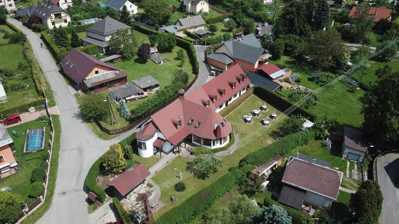 Penzion Terasa, Bed & Breakfast Velké Losiny Eksteriør bilde